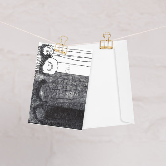 Greeting card - "About Love"