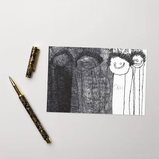 Greeting card - "About Love"