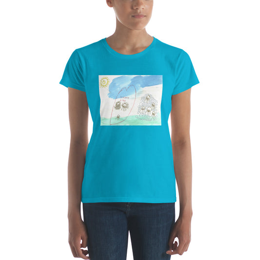 Women's tee - "Happy Love" - CDSS Fundraiser