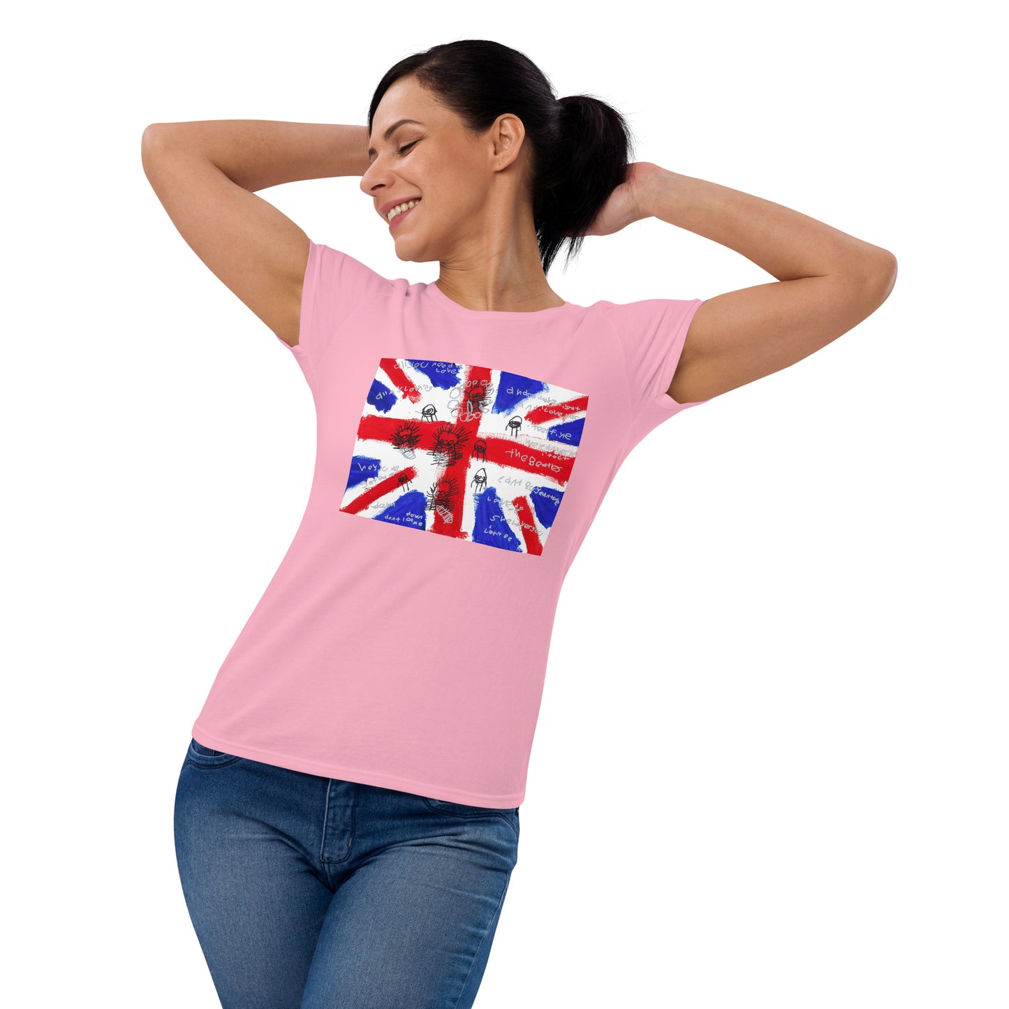 Women's tee - "My Favourite Beatles Songs"