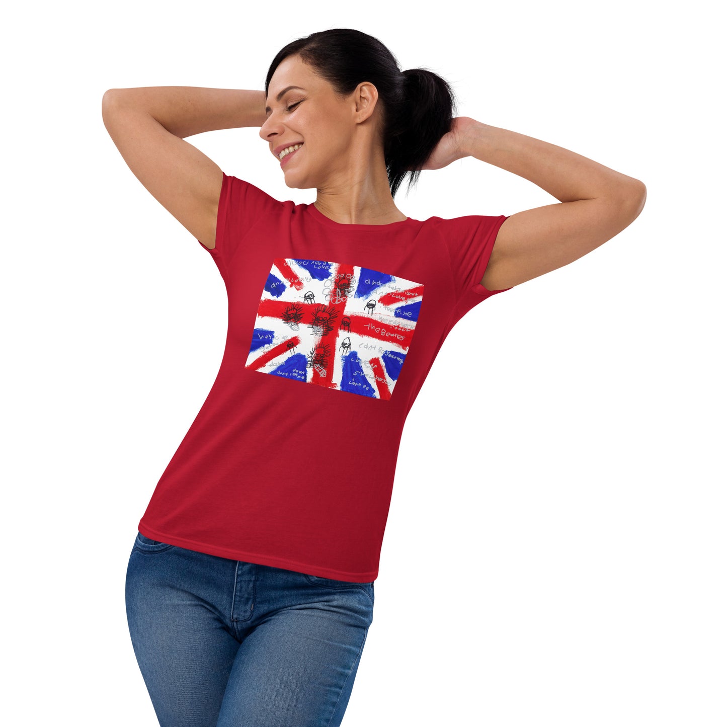 Women's tee - "My Favourite Beatles Songs"