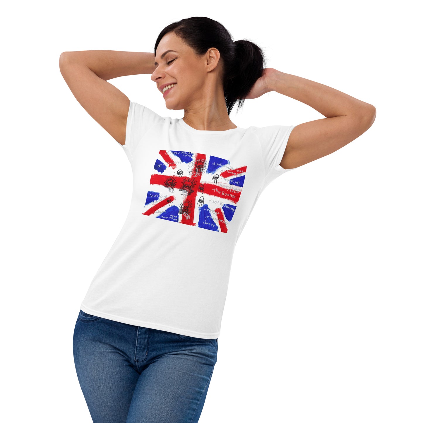 Women's tee - "My Favourite Beatles Songs"