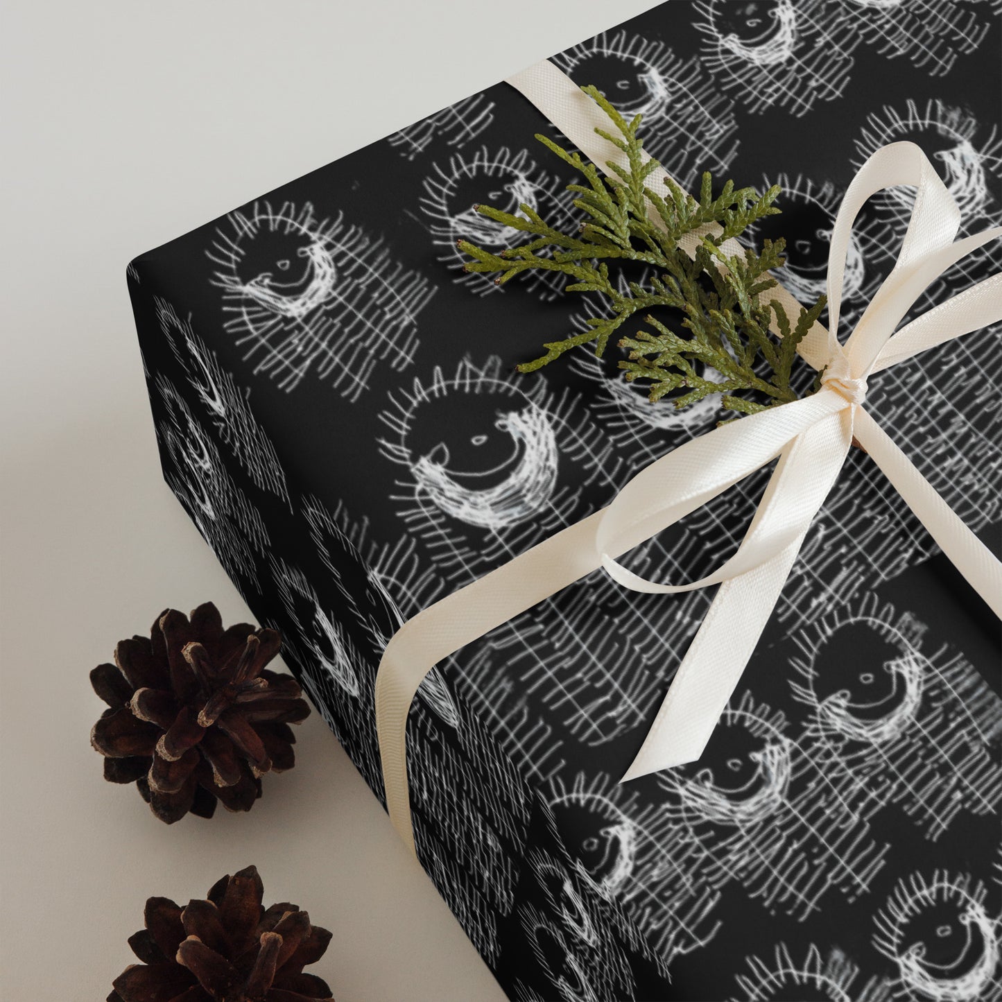 Wrapping paper sheets - "Men with Beards"