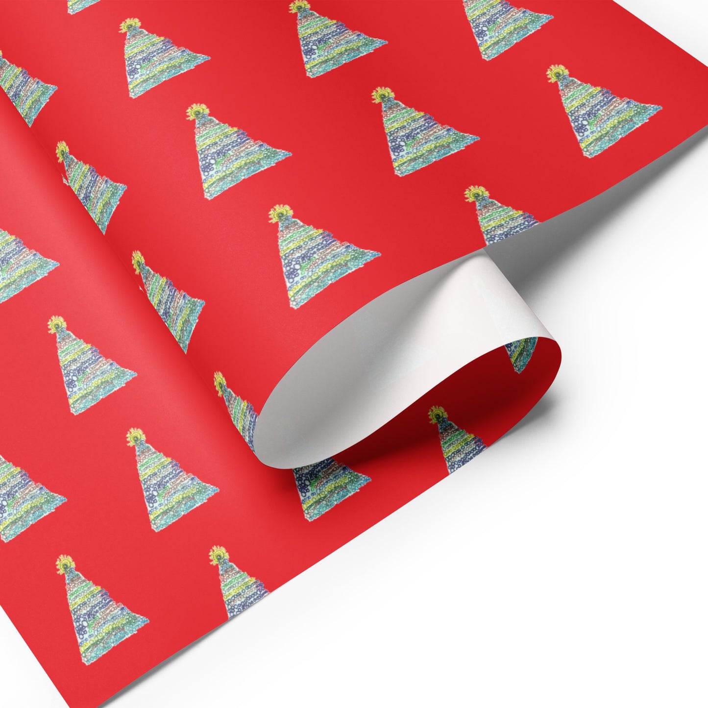 Wrapping paper sheets - "My Christmas Tree"