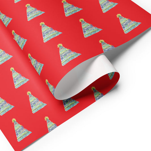 Wrapping paper sheets - "My Christmas Tree"