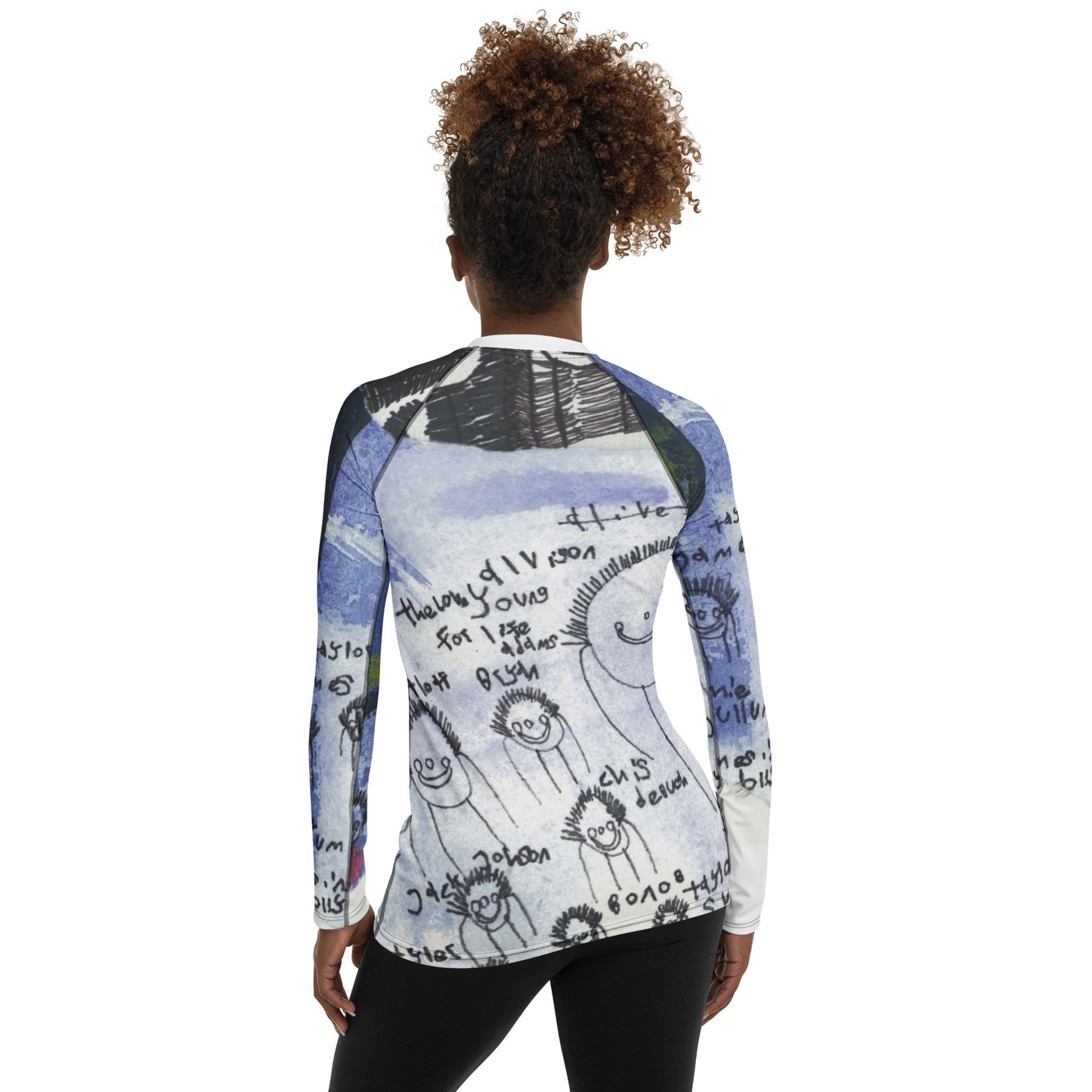 Women's Rash Guard - "Songwriters"