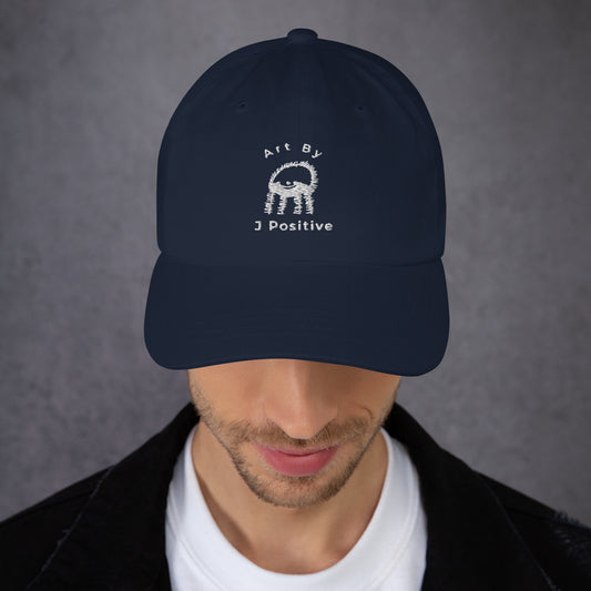 Baseball cap - Art By J Positive light image logo