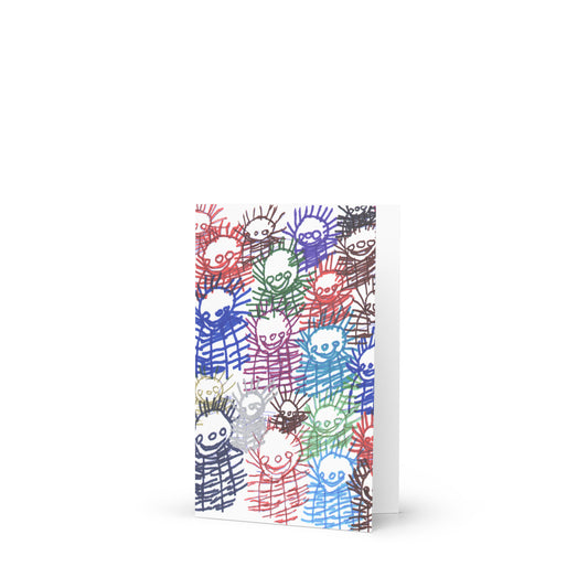 Greeting card - "Pretty Flower's 60th Birthday Party"