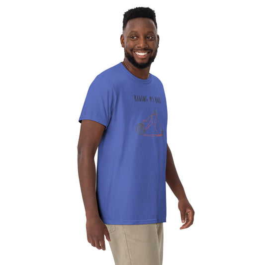Men’s tee - "Riding My Bike"