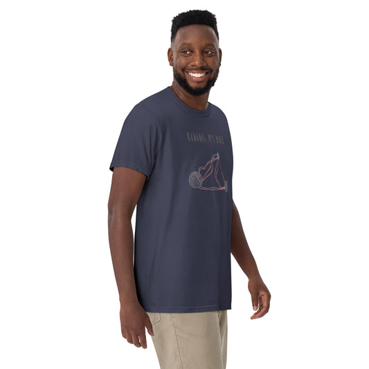 Men’s tee - "Riding My Bike"