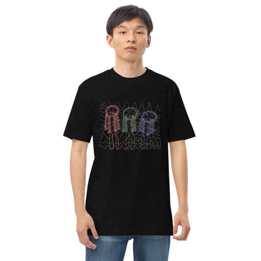 Men’s tee - "Skiing Moguls at Tremblant"