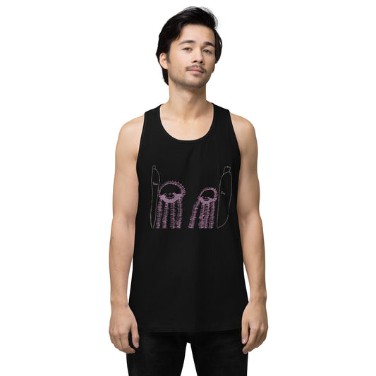 Men’s tank top - "Drinking Beer With Dad"