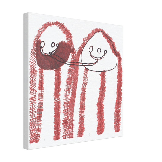 Canvas 16"x16" - "My True Love"