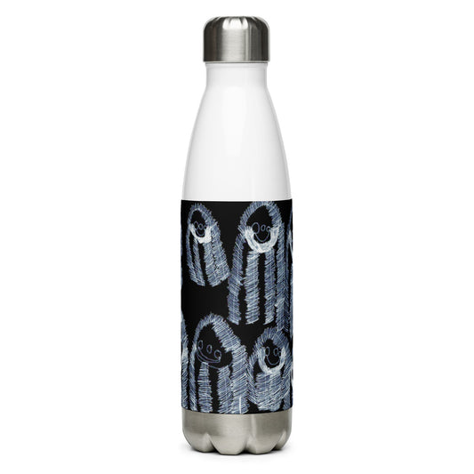 Stainless Steel Water Bottle - "Happy Family" light image