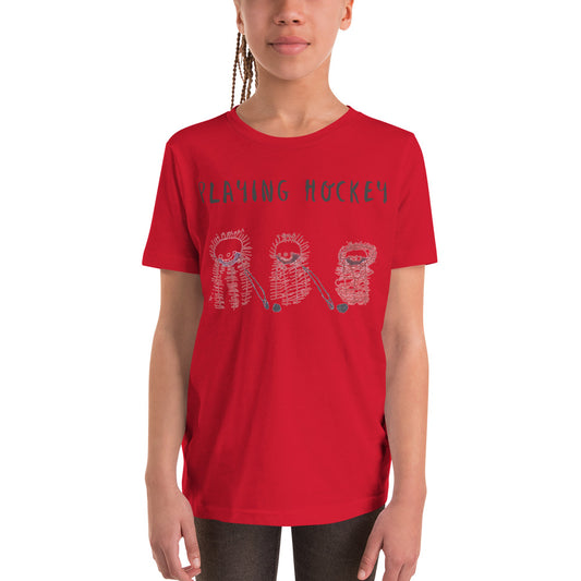 Youth tee - "Playing Hockey with the Condors"
