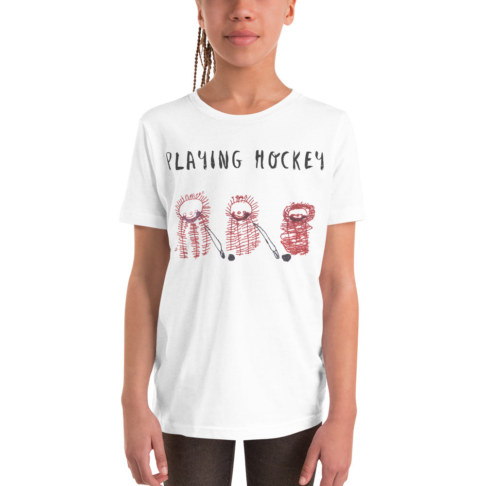 Youth tee - "Playing Hockey with the Condors"